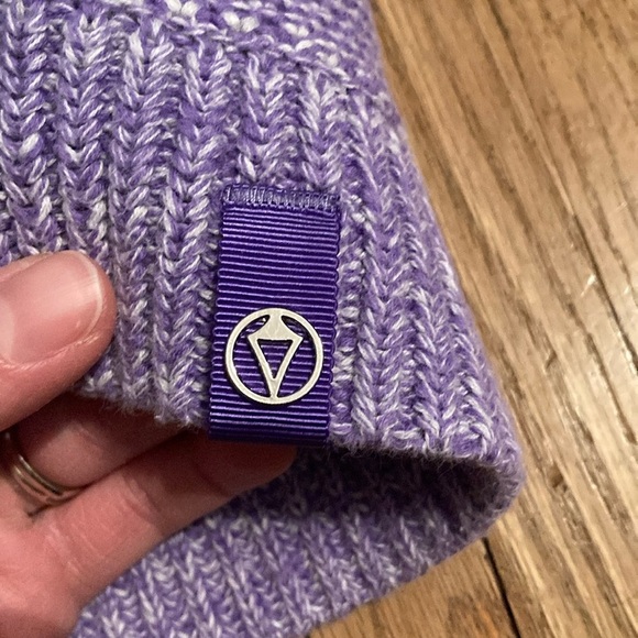 Ivivva Purple Chunky Knit Sweater - Picture 4 of 6